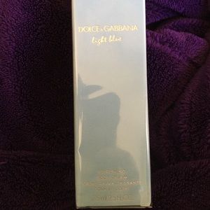 NWB Dolce & Gabbana Light Blue body cream
